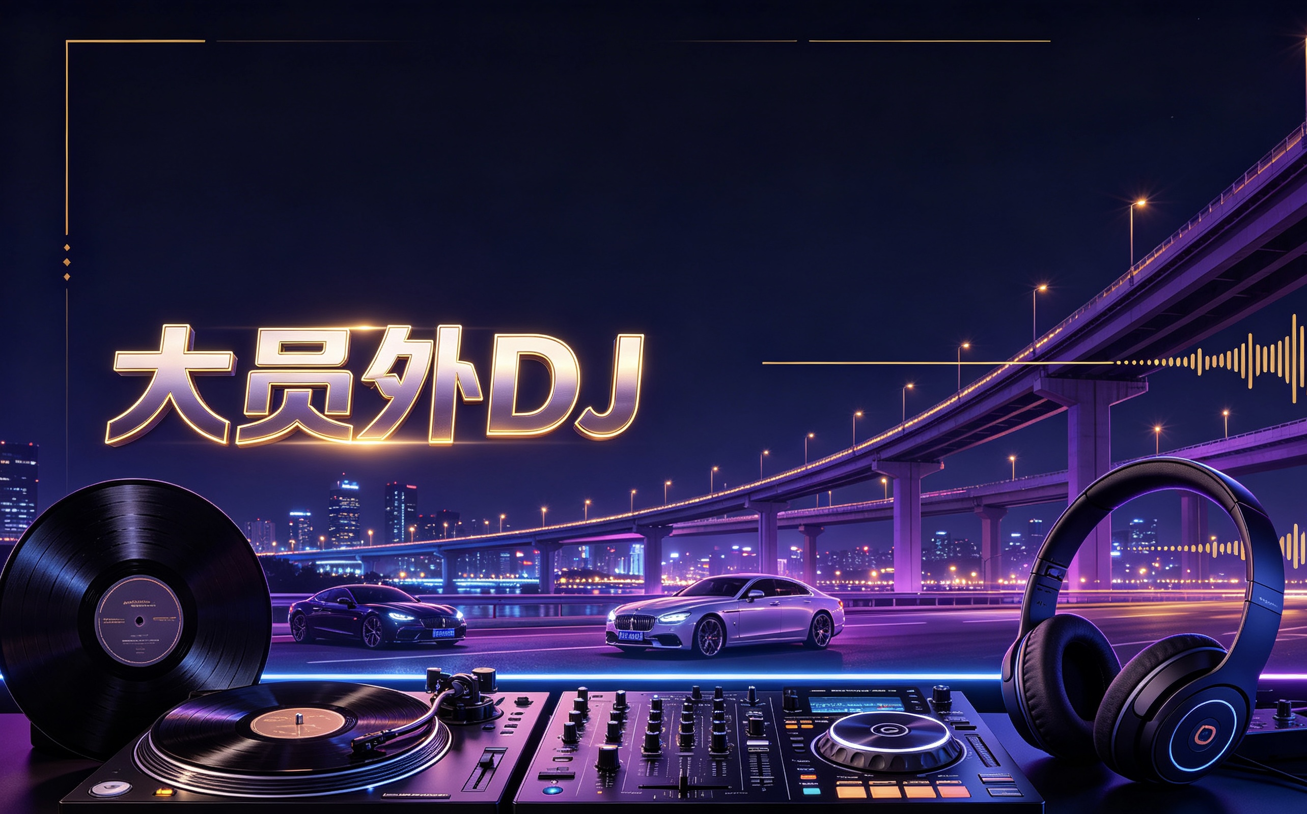 永安大员外DJ 夜店舞台与灯光